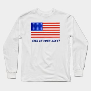 WWII Give It Your Best! Long Sleeve T-Shirt